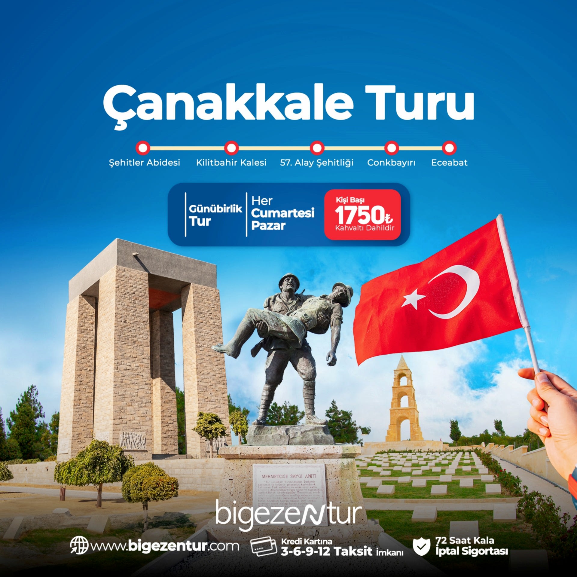 İzmir Çıkışlı Günübirlik Çanakkale Turu – Tarihi ve Anlam Dolu Bir Yolculuk